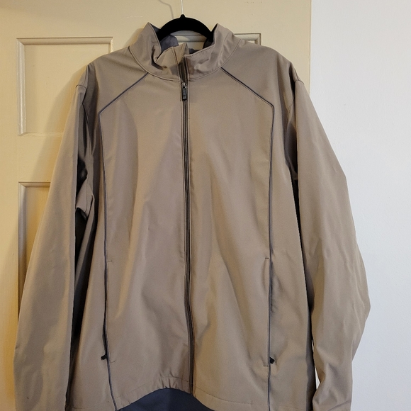 North End Men's Jacket, Khaki, Large - Picture 1 of 9
